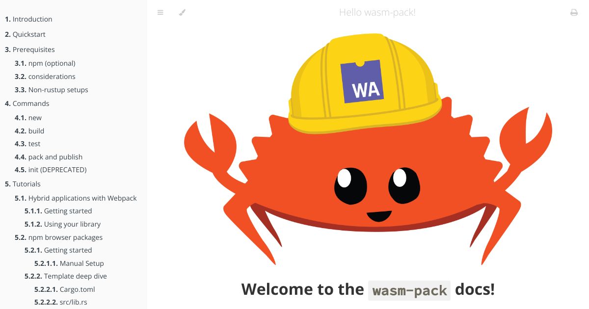 WASM-pack cover image